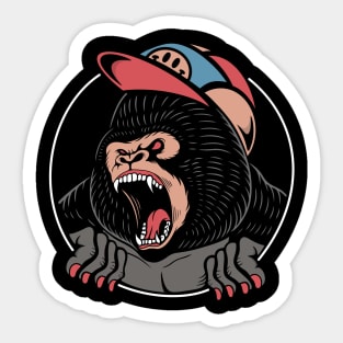 Monkey gorilla Sticker